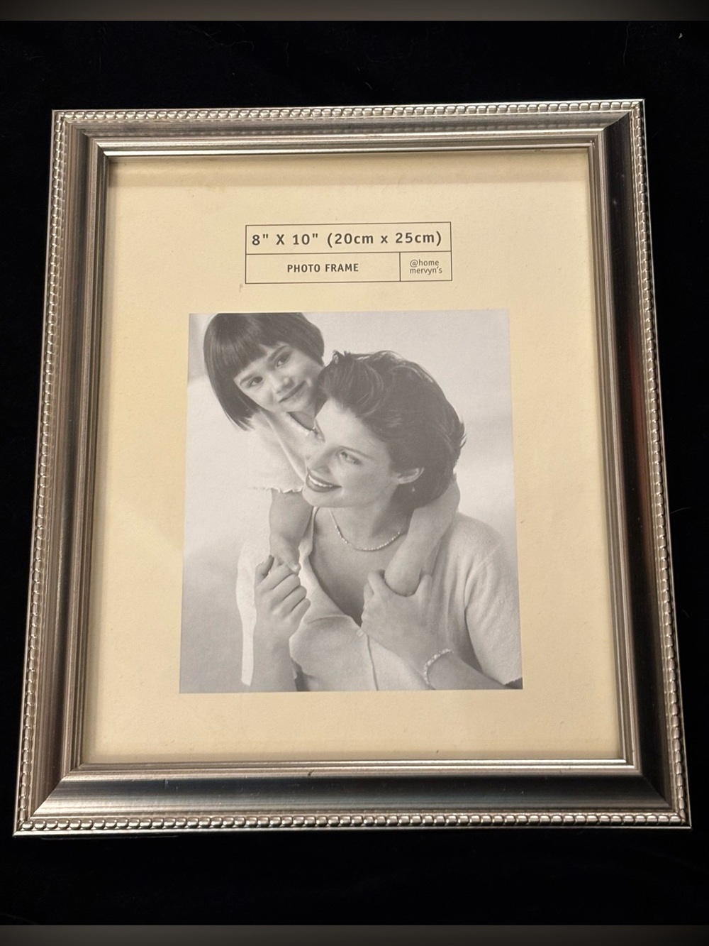 Silver Ornate 8x10 Photo Frame